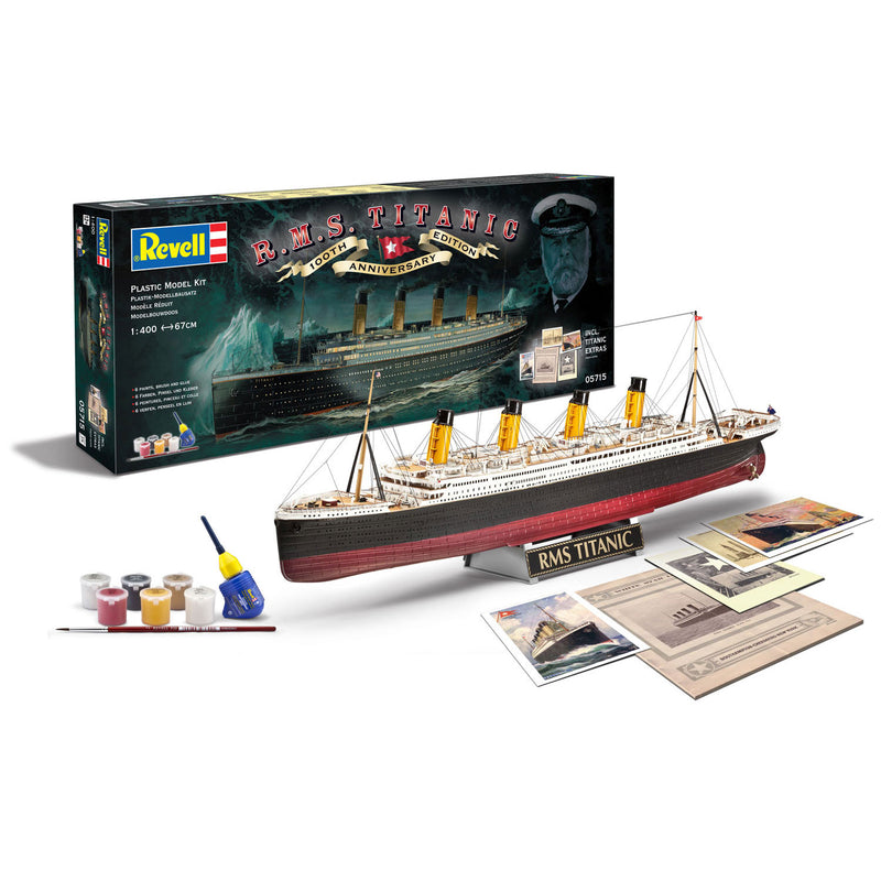Afbeelding laden in galerijviewer, Revell geschenkset 100 jaar titanic