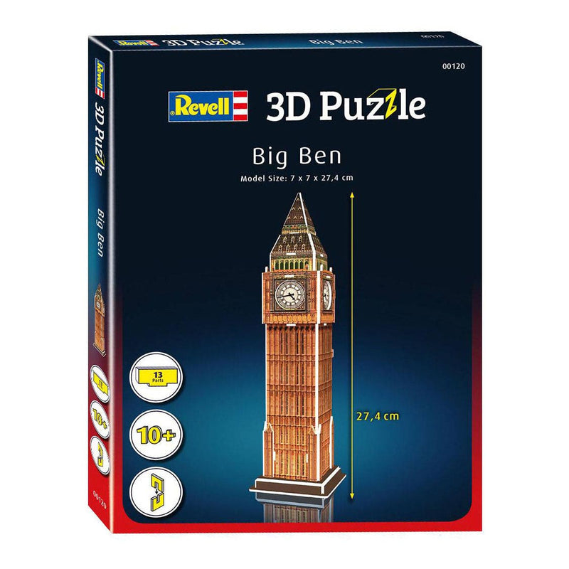 Afbeelding laden in galerijviewer, Revell puzzel - 00120 big ben 3d puzzel