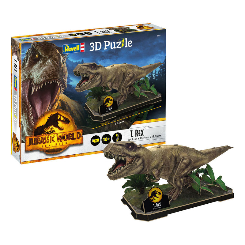 Afbeelding laden in galerijviewer, Revell 3d puzzel bouwpakket - jurassic world dominion t-rex