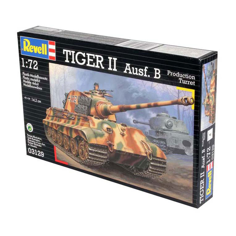Afbeelding laden in galerijviewer, Revell modelbouwpakket - tiger ii ausf. b 1:72 - 144dlg.
