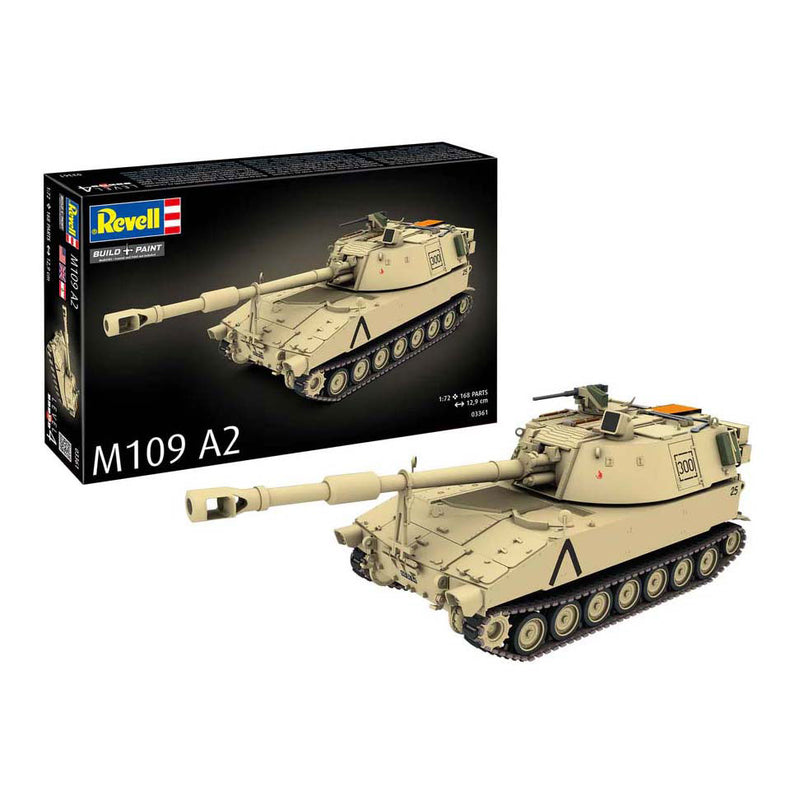 Afbeelding laden in galerijviewer, Revell modelbouwpakket - m109 a2 1:72 - 168dlg.
