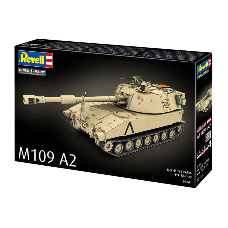 Afbeelding laden in galerijviewer, Revell modelbouwpakket - m109 a2 1:72 - 168dlg.
