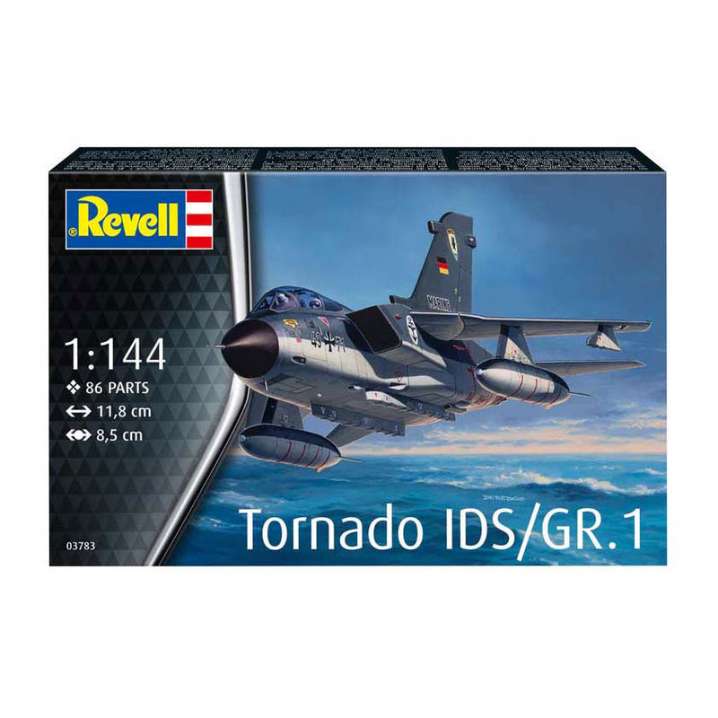Afbeelding laden in galerijviewer, Revell modelbouwpakket vliegtuigen - 03783 panavia tornado ids gr.1 - straaljager plastic - 1:144 - modelbouw