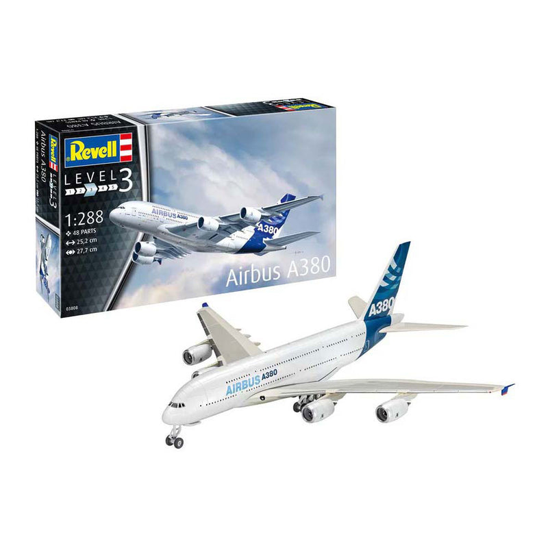Afbeelding laden in galerijviewer, Revell modelbouwpakket - airbus a380 1:288 - 25dlg.