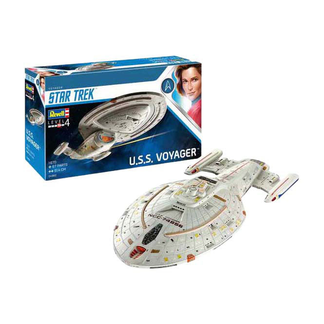 Afbeelding laden in galerijviewer, Revell modelbouwpakket - u.s.s. voyager ncc-74656 1:670 - 67dlg,