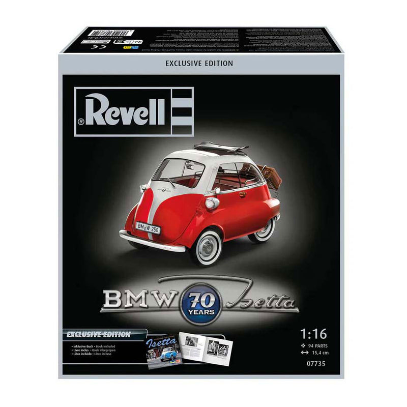 Afbeelding laden in galerijviewer, Revell modelbouwpakket - bmw isetta 250 - 70 years of the isetta 1:16 - 94dlg.