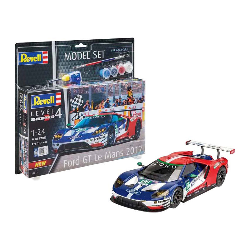 Afbeelding laden in galerijviewer, Revell modelbouwpakket - ford gt le mans 1:24 - 88dlg. - incl. basiskleuren verf