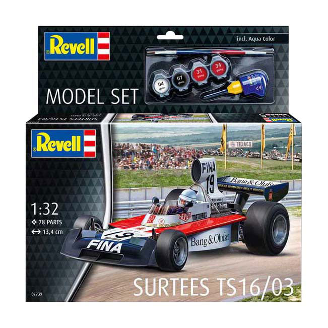 Afbeelding laden in galerijviewer, Revell modelbouwpakket - surtees ts16 03 formule 1 1:32 - 78dlg. - incl. basiskleuren verf