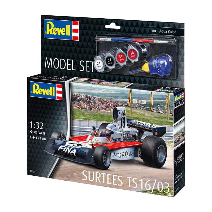 Afbeelding laden in galerijviewer, Revell modelbouwpakket - surtees ts16 03 formule 1 1:32 - 78dlg. - incl. basiskleuren verf