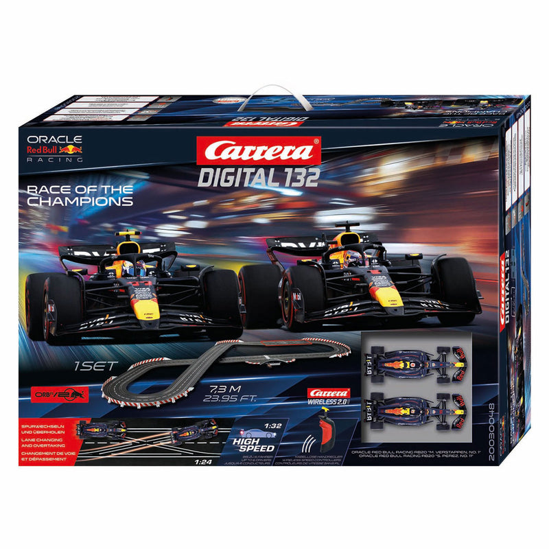 Afbeelding laden in galerijviewer, Carrera race of champions - racebaan digital 132 - rb20 m. verstappen s. pérez