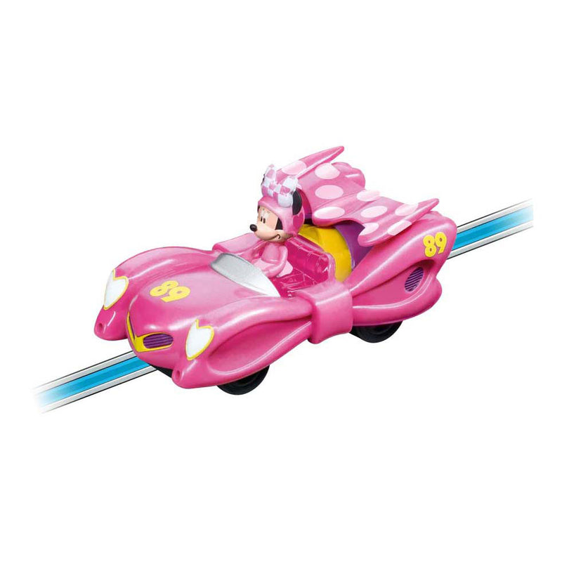 Afbeelding laden in galerijviewer, Carrera first minnie's pink thunder raceauto - 1:50
