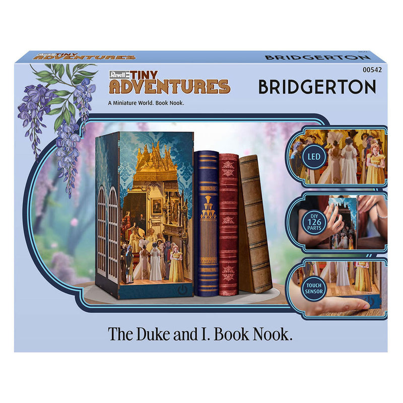 Afbeelding laden in galerijviewer, Revell tiny adventures book nook bridgerton the duke and i - 136dlg.