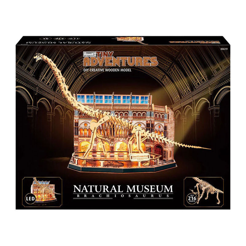 Afbeelding laden in galerijviewer, Revell tiny adventures natural museum brachiosaurus - 216dlg.