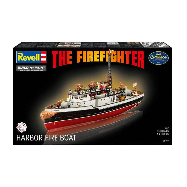 Afbeelding laden in galerijviewer, Revell modelbouwpakket the firefighter 1:87 - 218dlg.