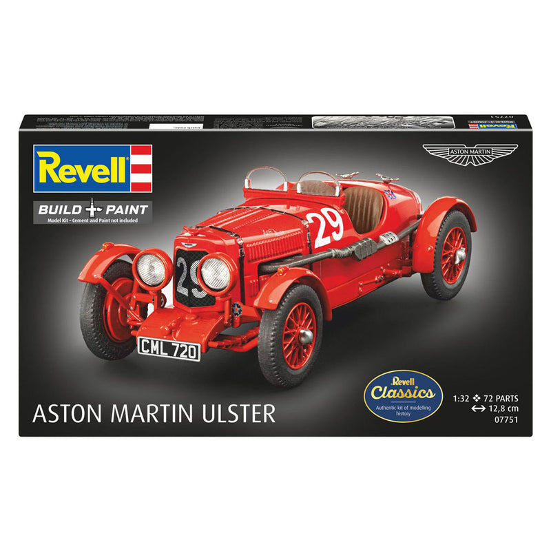 Afbeelding laden in galerijviewer, Revell modelbouwpakket aston martin ulster 1:32 - 72dlg.