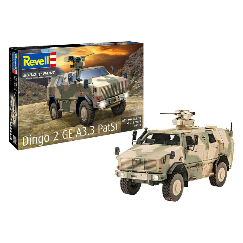 Afbeelding laden in galerijviewer, Revell modelbouwpakket dingo 2 ge a3.3 patsi 1:35 - 238dlg.