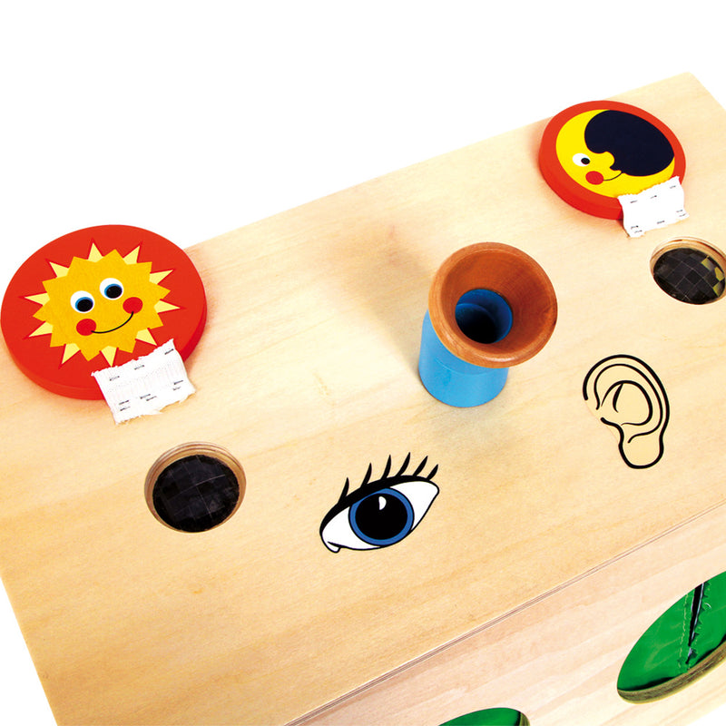 Afbeelding laden in galerijviewer, Small foot - houten voelbox