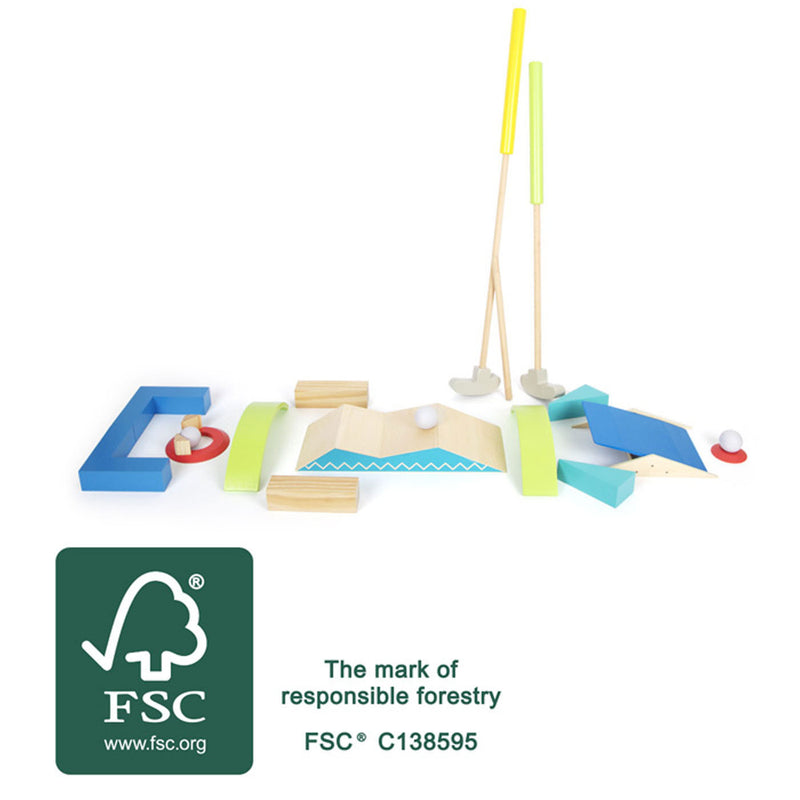 Afbeelding laden in galerijviewer, Small foot - minigolf set active
