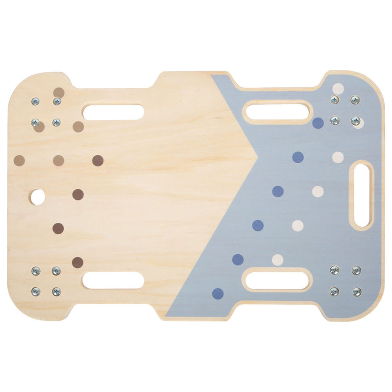 Afbeelding laden in galerijviewer, Small foot - houten rollerbord blauw