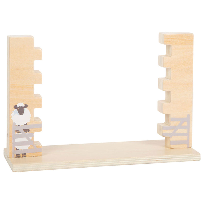 Afbeelding laden in galerijviewer, Small foot - houten wiebel muur spel