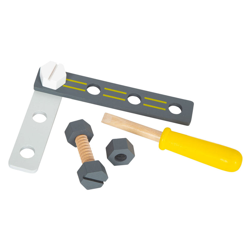 Afbeelding laden in galerijviewer, Small foot - houten constructieset miniwob, 67dlg.