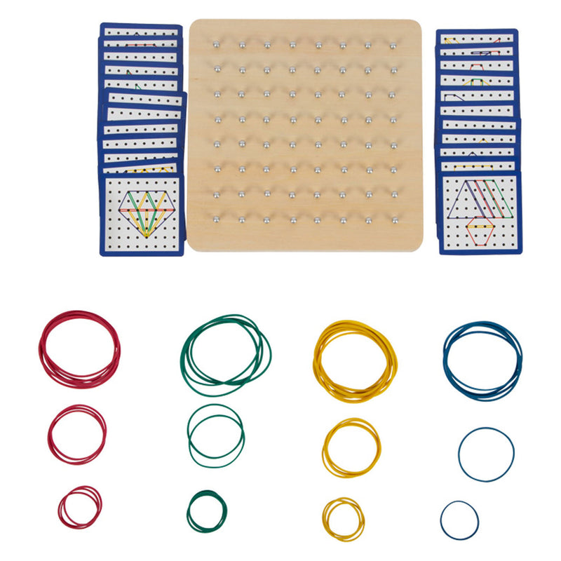 Afbeelding laden in galerijviewer, Small foot - houten geobord set