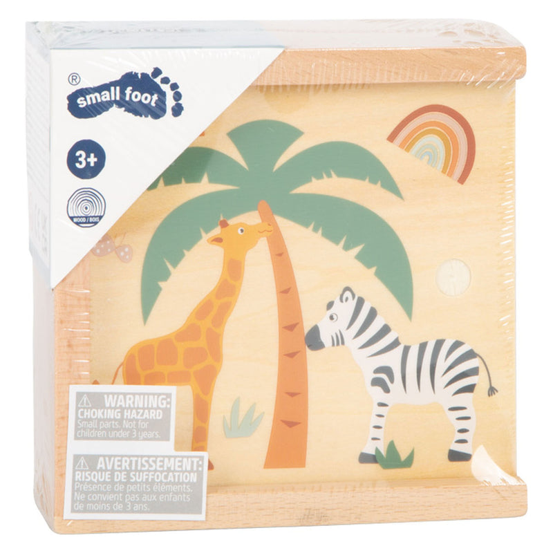 Afbeelding laden in galerijviewer, Small foot - houten memo safari