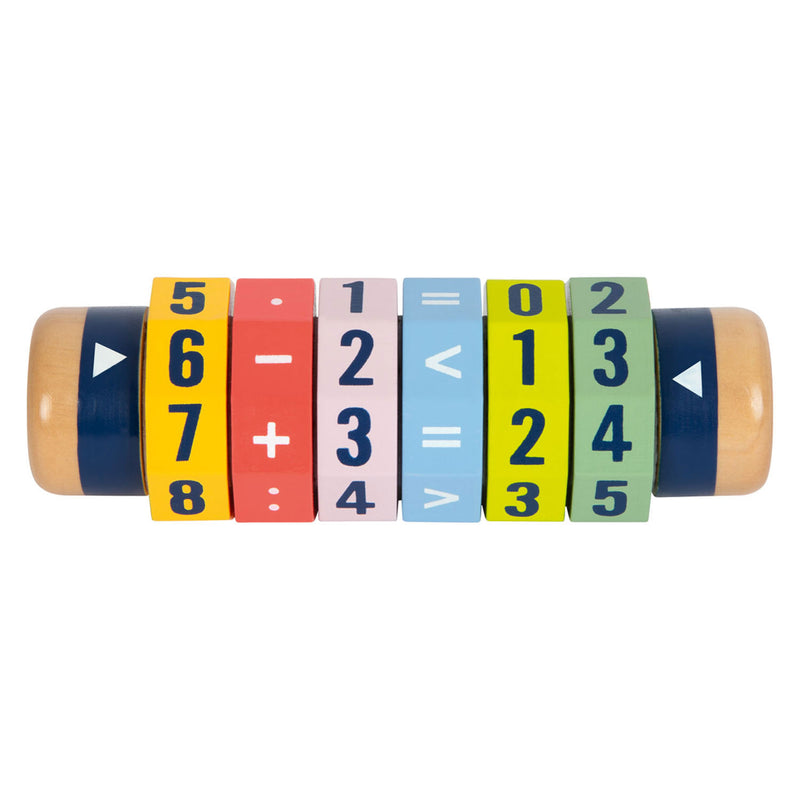 Afbeelding laden in galerijviewer, Small foot - draaibare rekenhulp hout 1x1