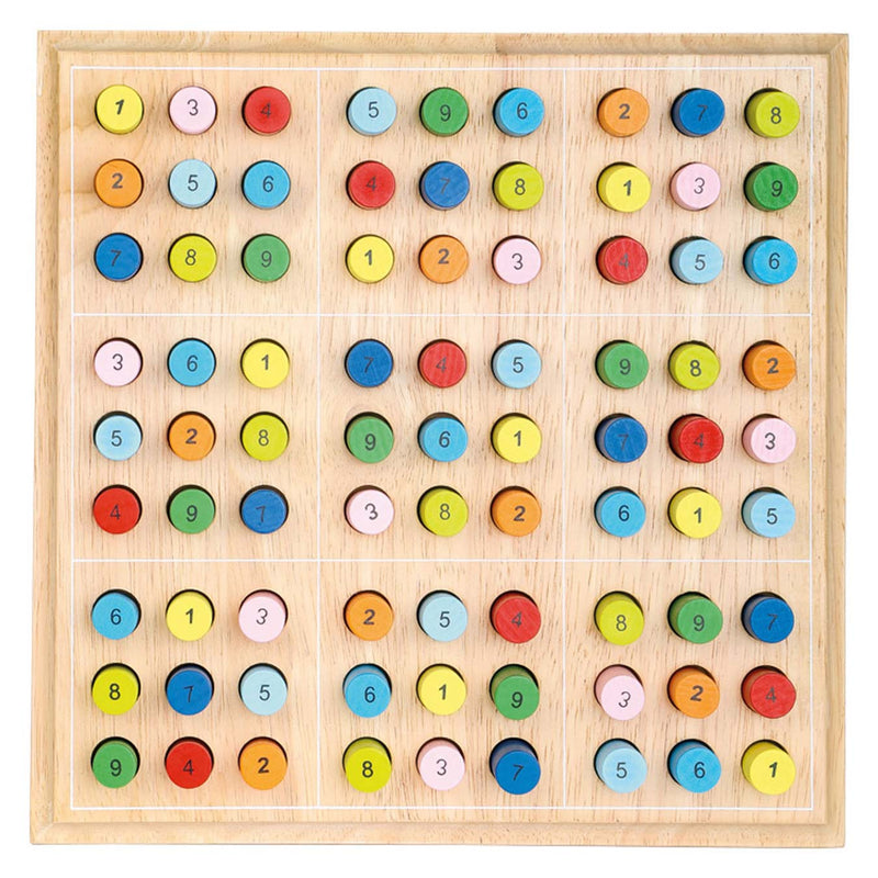 Afbeelding laden in galerijviewer, Small foot - houten sudoku