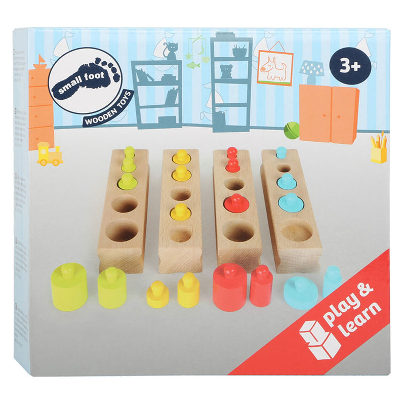 Afbeelding laden in galerijviewer, Small foot - houten puzzel grootte sorteren
