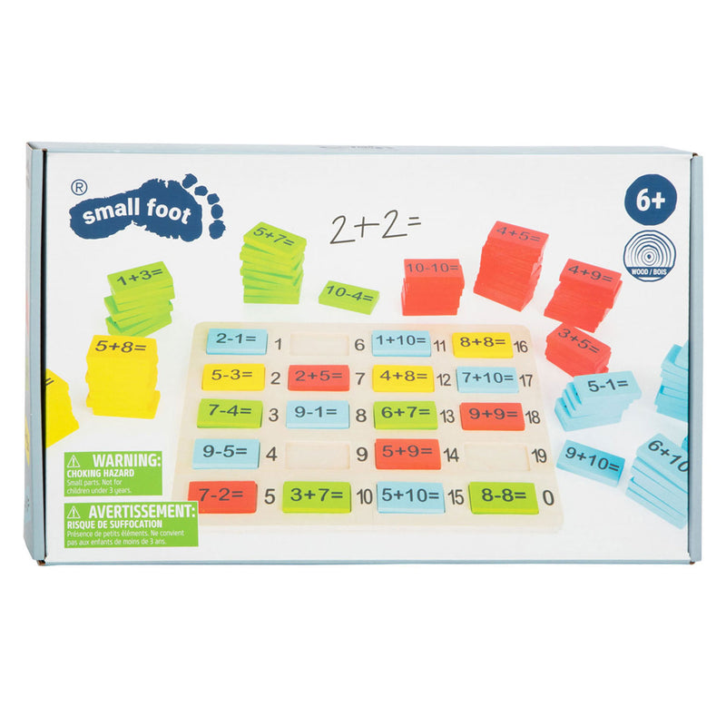 Afbeelding laden in galerijviewer, Small foot - houten spel rekensommen maken