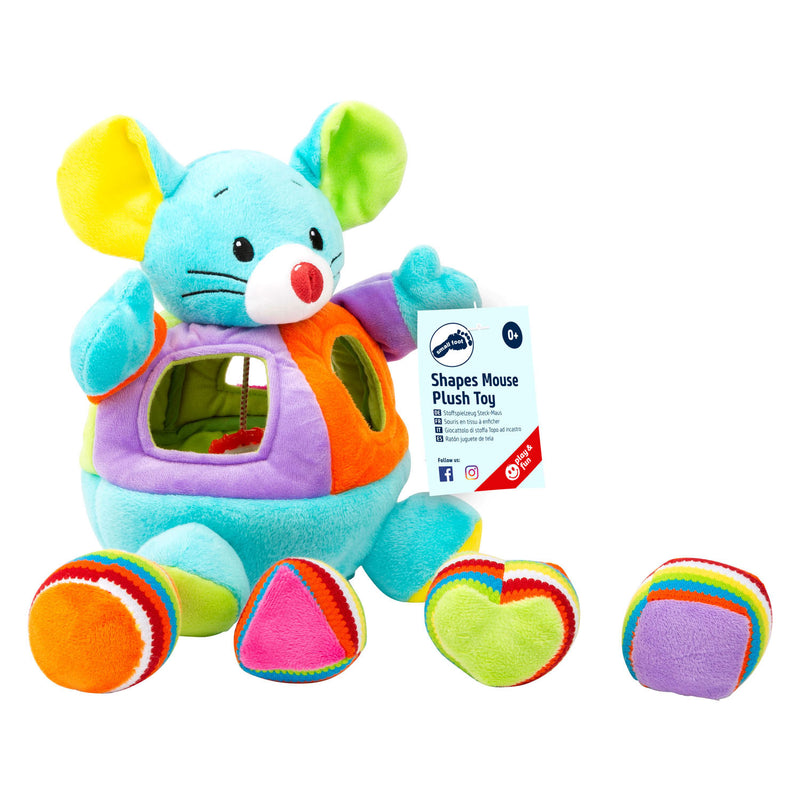 Afbeelding laden in galerijviewer, Small foot - vormenstoof muis pluche, 5dlg.