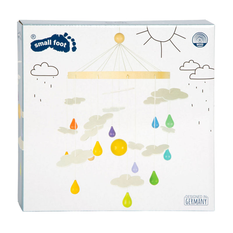 Afbeelding laden in galerijviewer, Small Foot Houten Baby Mobiel Regenboog