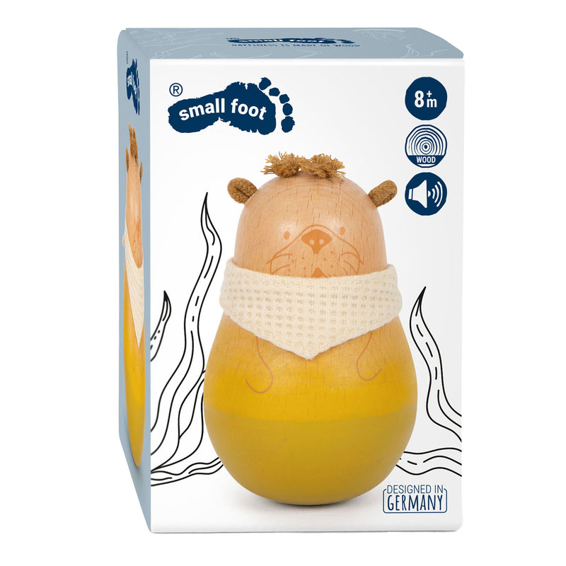 Afbeelding laden in galerijviewer, Small foot - houten tuimelaar otter
