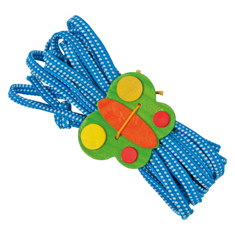 Afbeelding laden in galerijviewer, Small foot - springelastiek vlinder kleur, set van 5