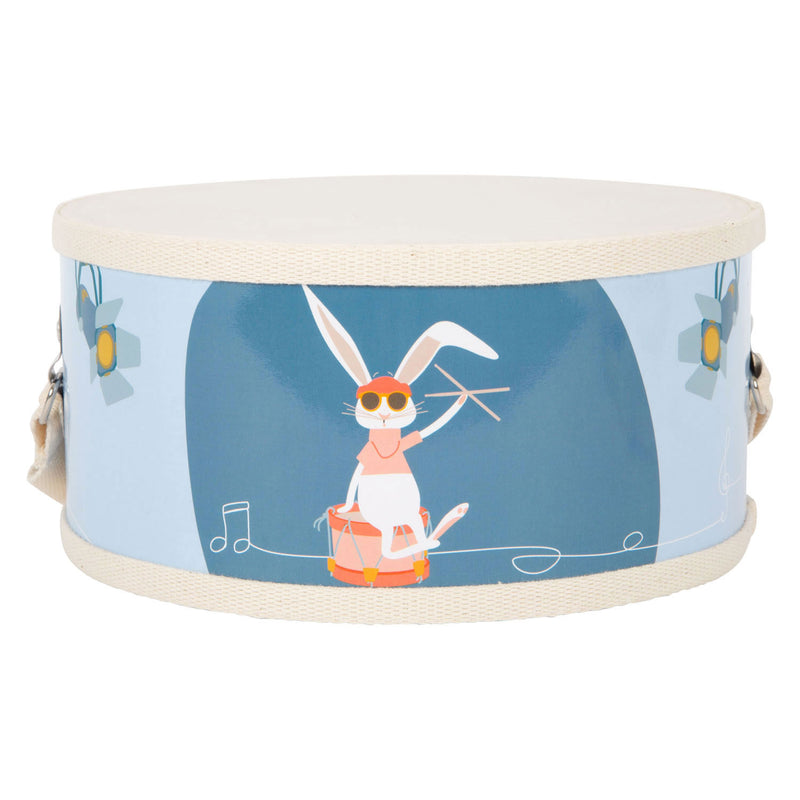 Afbeelding laden in galerijviewer, Small foot - houten trommel groovy beats met stokken, 3dlg.