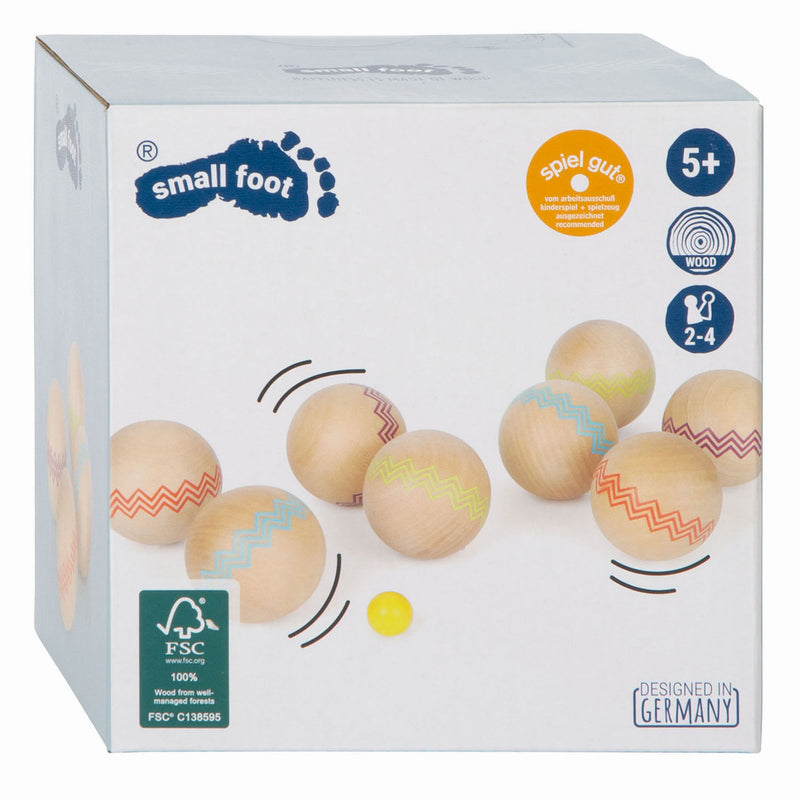Afbeelding laden in galerijviewer, Small foot - houten jeu de boules, 9dlg.