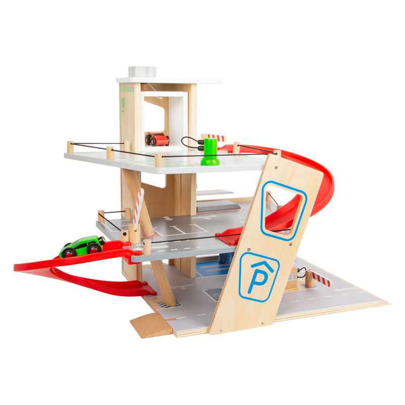 Afbeelding laden in galerijviewer, Small foot - houten garage met wasstraat