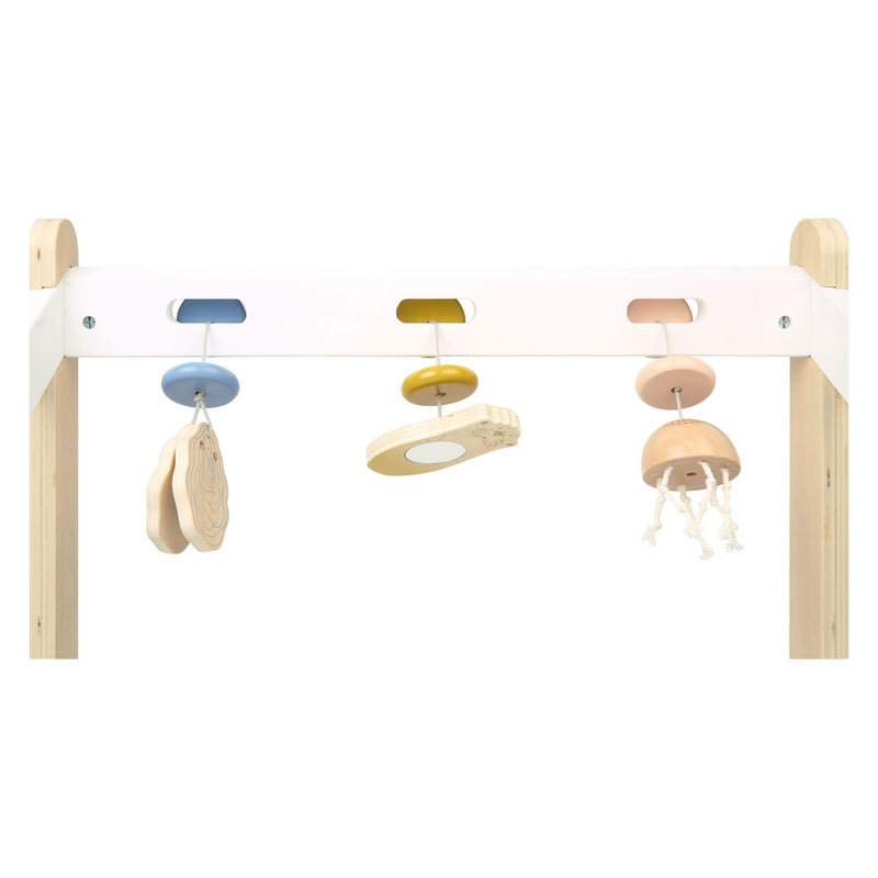 Afbeelding laden in galerijviewer, Small foot - houten babygym zeekust