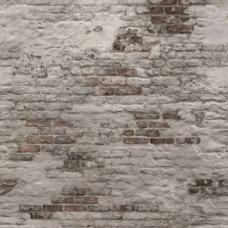 Afbeelding laden in galerijviewer, Dutch wallcoverings fotobehang old brick wall grijs