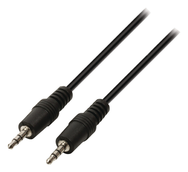 Afbeelding laden in galerijviewer, Valueline vlap22000b05 jack stereo audiokabel 3,5 mm mannelijk - 3,5 mm mannelijk 0,50 m zwart