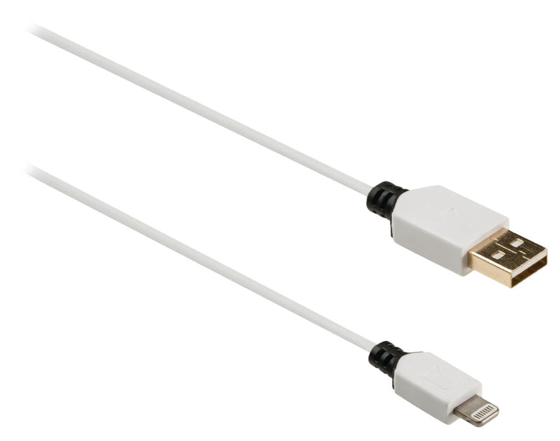 Afbeelding laden in galerijviewer, K ouml;nig knm39300w10 sync and charge kabel 8-pins lightning male - usb 2.0 a male 1,00 m wit