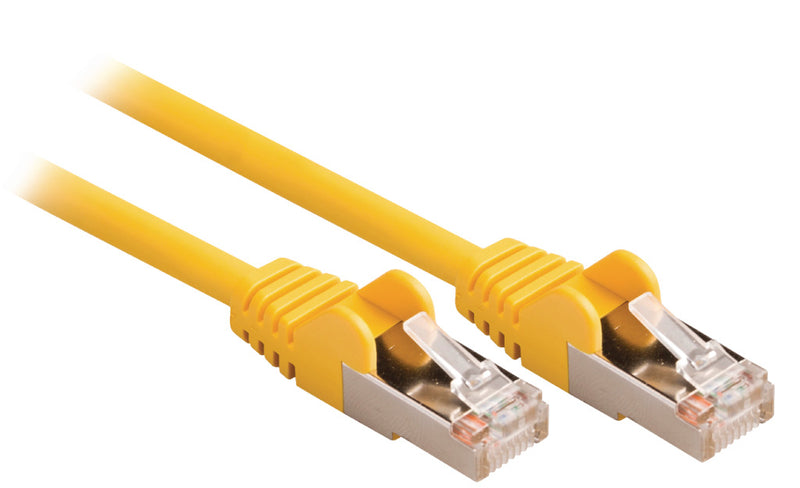 Afbeelding laden in galerijviewer, Valueline vlcp85121y025 cat5e sf utp netwerkkabel rj45 (8 8) male - rj45 (8 8) male 0.25 m geel