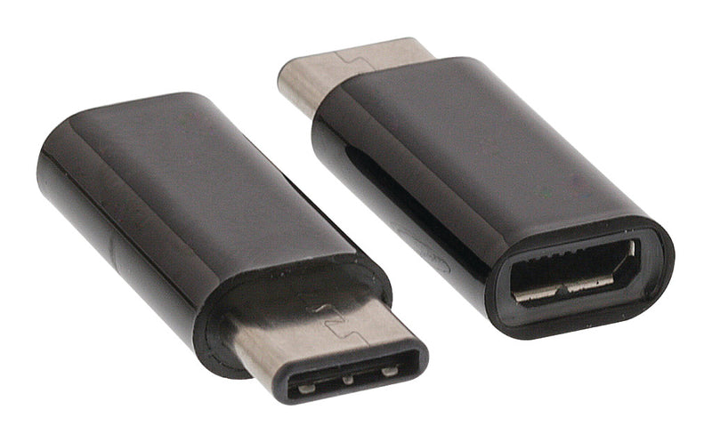 Afbeelding laden in galerijviewer, Valueline vlcp60910b usb 2.0-adapter usb-c male - usb micro-b female zwart