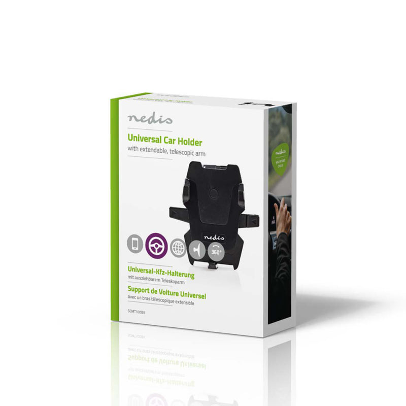 Afbeelding laden in galerijviewer, Nedis scmt100bk smartphone-houder voor de auto universeel