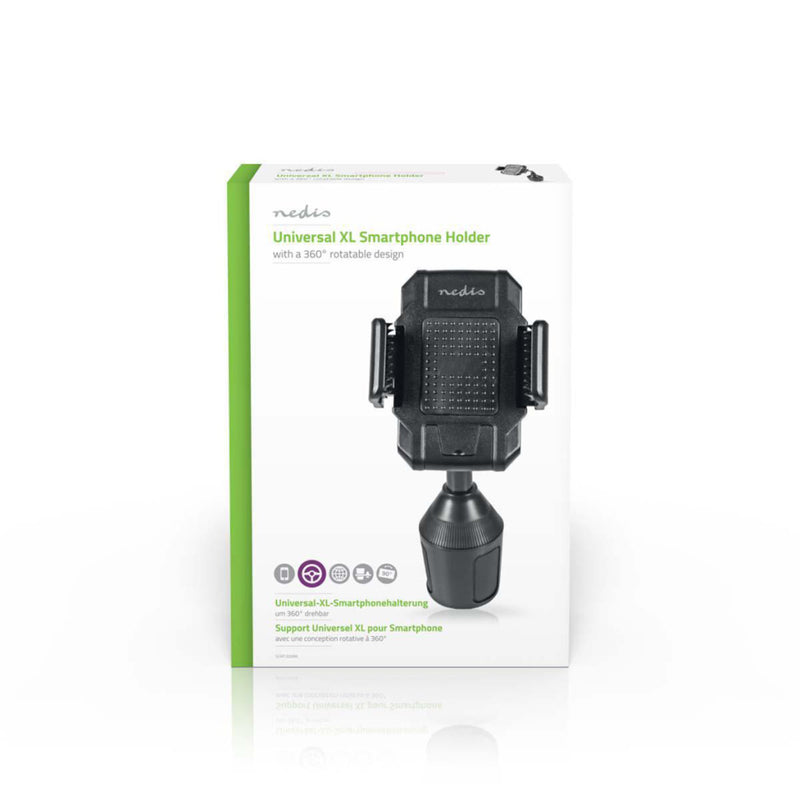 Afbeelding laden in galerijviewer, Nedis scmt200bk smartphone-houder voor de auto universeel 360 deg; draaibaar