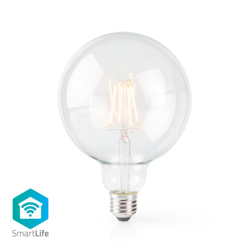 Afbeelding laden in galerijviewer, Nedis wifilf10wtg125 wi-fi smart led filamentlamp e27 125 mm 5 w 500 lm