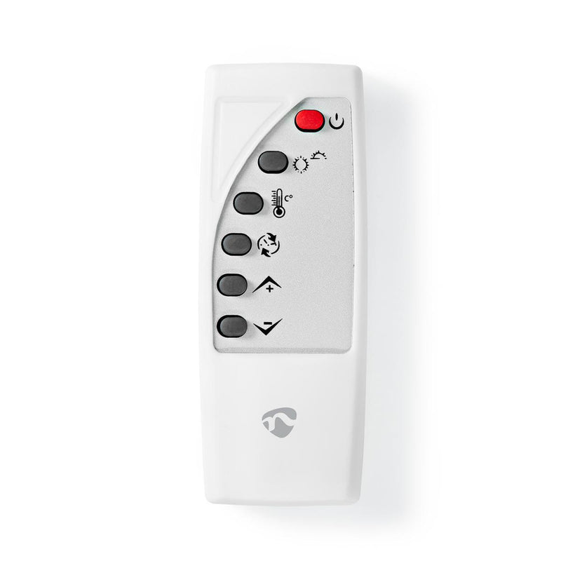 Afbeelding laden in galerijviewer, Nedis wifihtpl20fwt slimme convectorkachel met wi-fi thermostaat glazen frontpaneel 2000 w wit