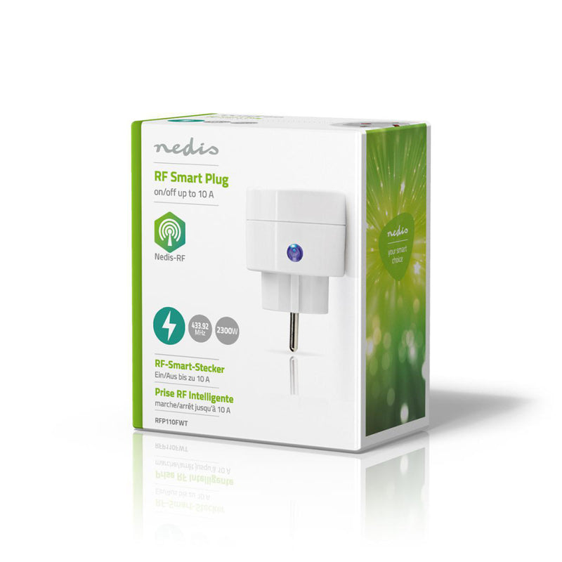Afbeelding laden in galerijviewer, Nedis rfp110fwt rf smart stekker aan uit schuko type f 2300 w