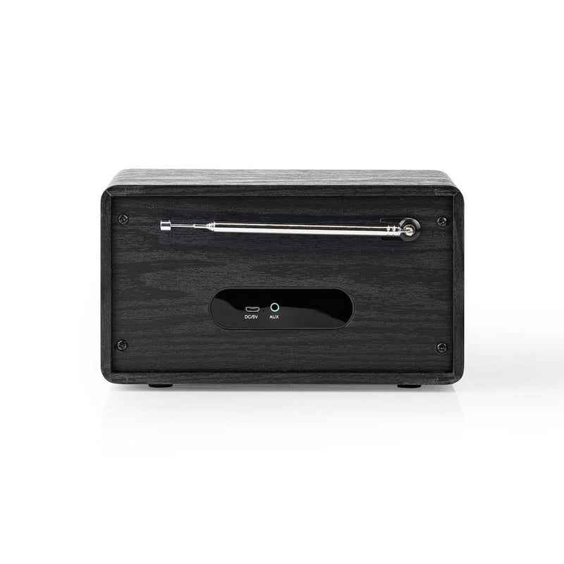 Afbeelding laden in galerijviewer, Nedis rddb5110bk dab+ radio 4,5 w fm klok wekkerfunctie zwart